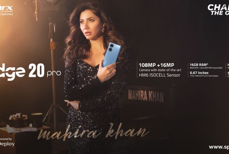 Mahira Khan and Sparx' smartphone’s Game-Changing Alliance: The Launch of the Sparx smartphones Edge Series