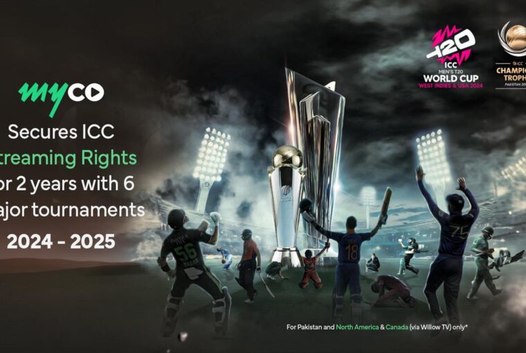 Myco Secures 2-Year Deal for 6 ICC Tournaments in Pakistan, Teams Up with Willow TV in North America